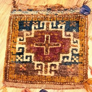 Antique Wool Saddle Bag